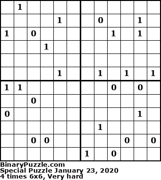 Binary Puzzle