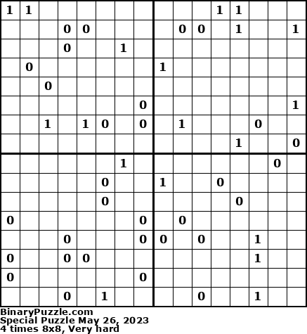 Binary Puzzle