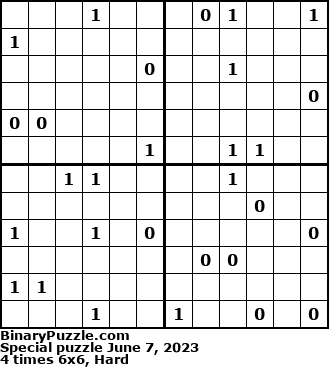 Binary Puzzle