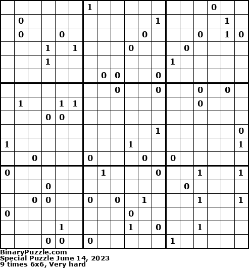 Binary Puzzle