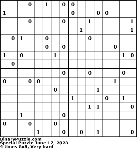 Binary Puzzle