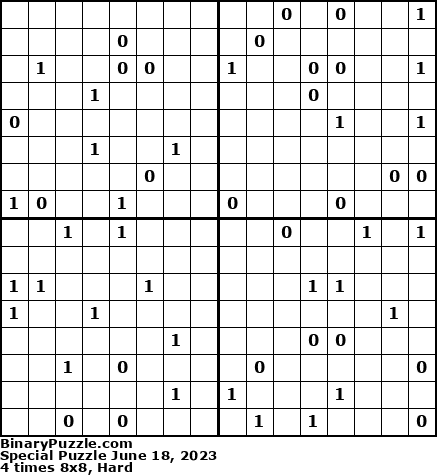 Binary Puzzle