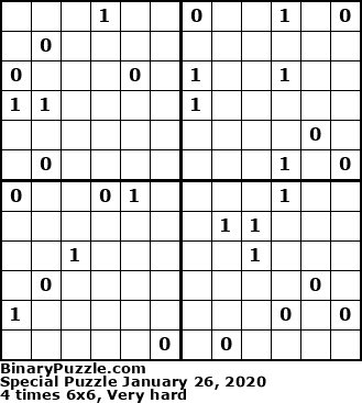Binary Puzzle