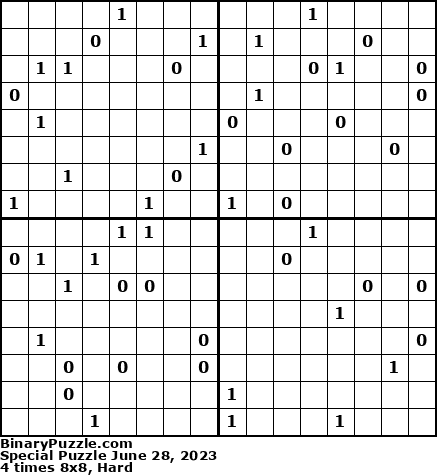 Binary Puzzle