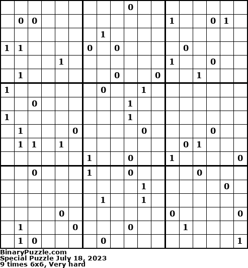 Binary Puzzle