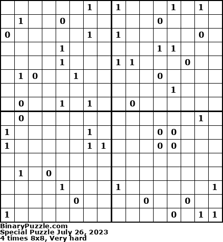 Binary Puzzle