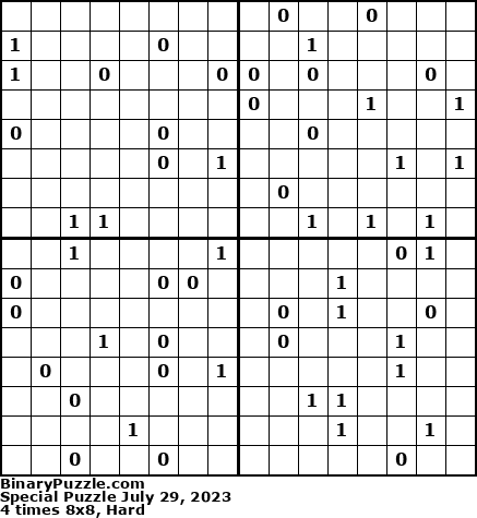 Binary Puzzle