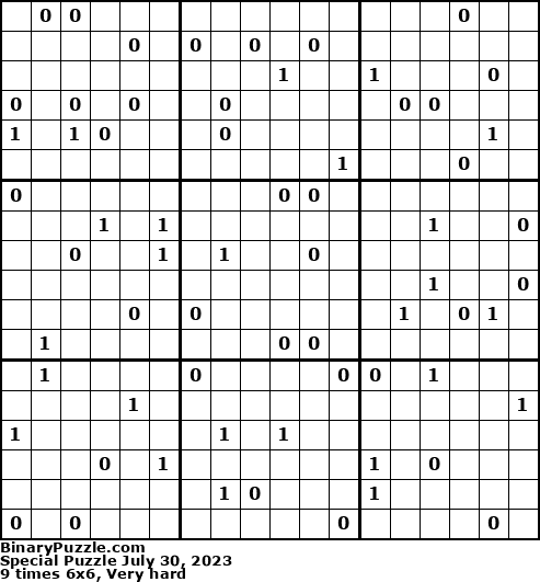 Binary Puzzle