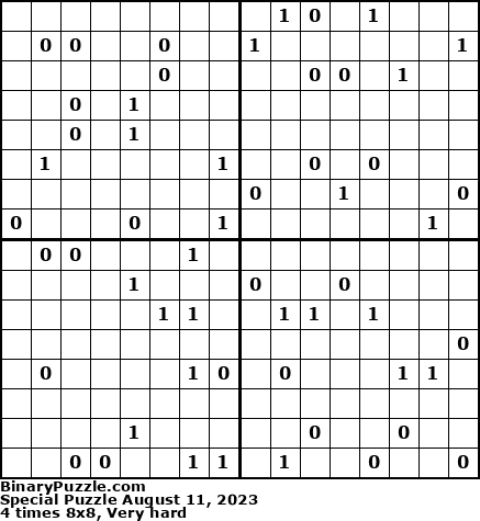 Binary Puzzle