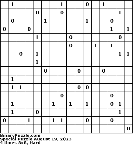 Binary Puzzle