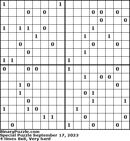 Binary Puzzle