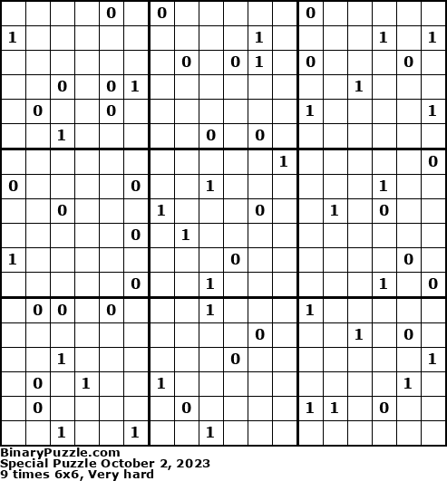 Binary Puzzle