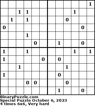 Binary Puzzle