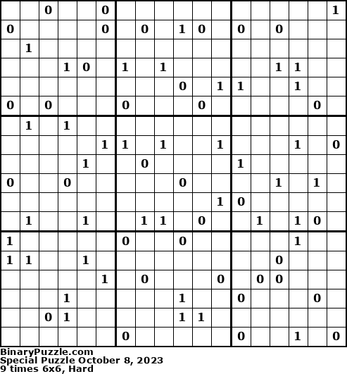 Binary Puzzle