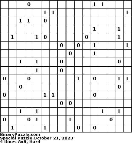 Binary Puzzle