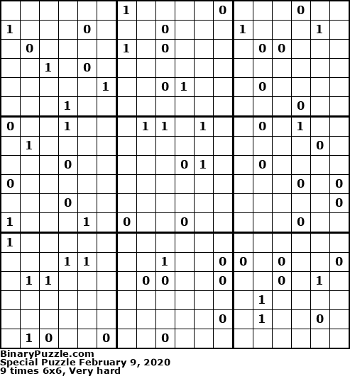 Binary Puzzle
