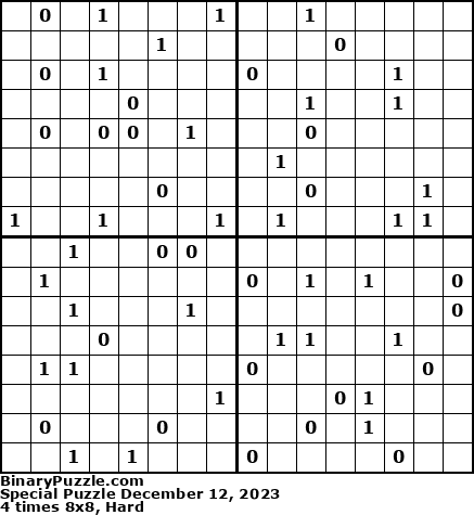 Binary Puzzle