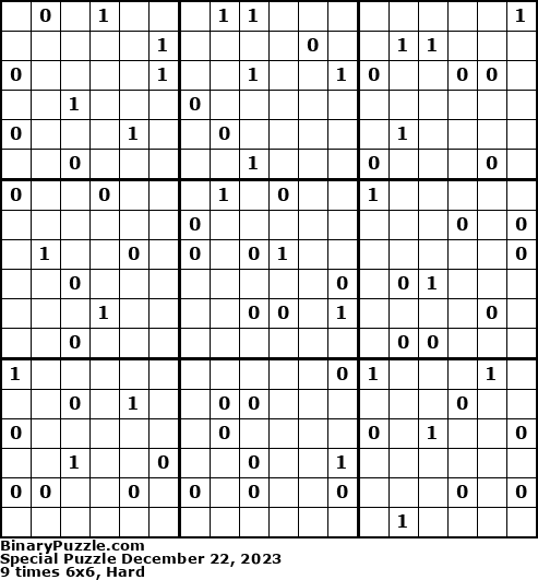 Binary Puzzle