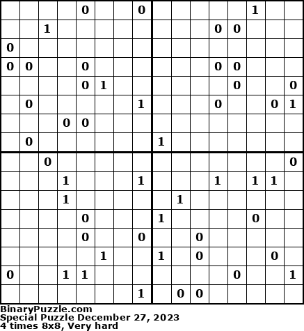 Binary Puzzle