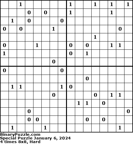 Binary Puzzle