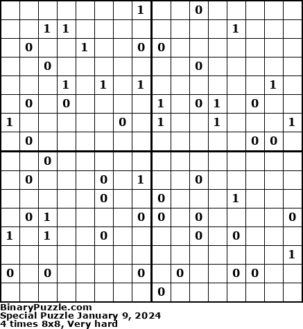 Binary Puzzle