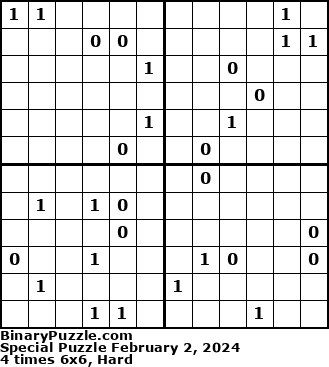Binary Puzzle