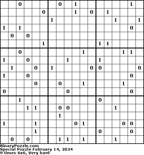 Binary Puzzle