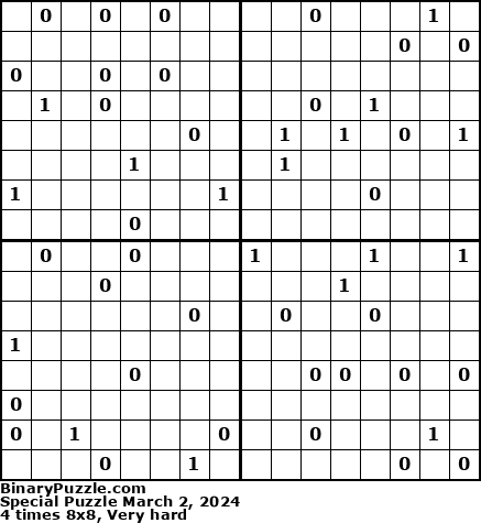 Binary Puzzle