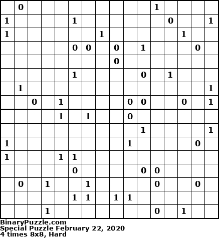 Binary Puzzle