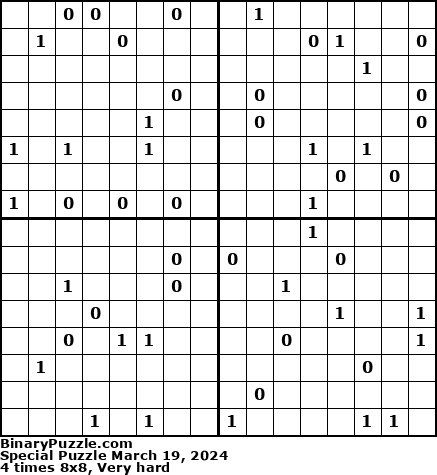 Binary Puzzle