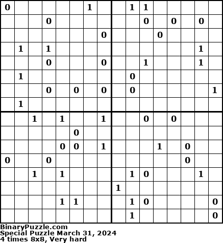Binary Puzzle