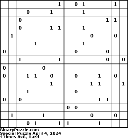 Binary Puzzle