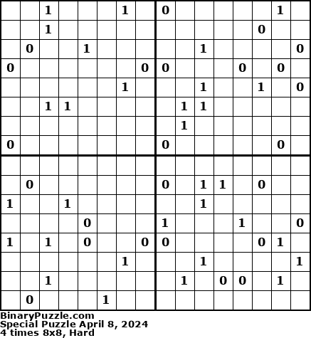 Binary Puzzle