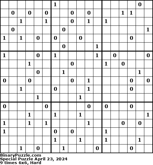 Binary Puzzle