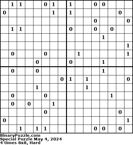 Binary Puzzle