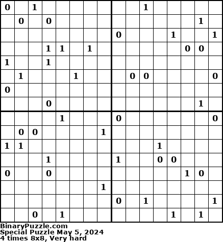 Binary Puzzle