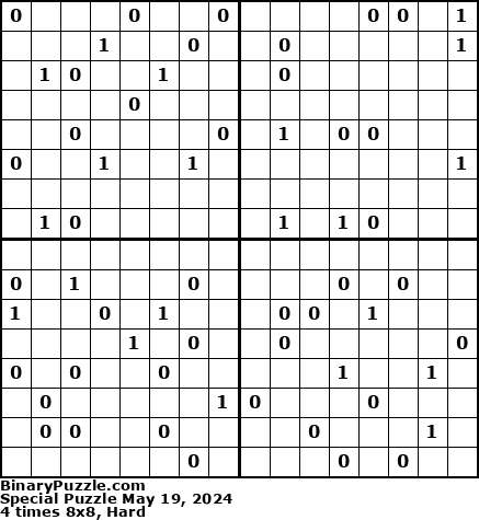 Binary Puzzle