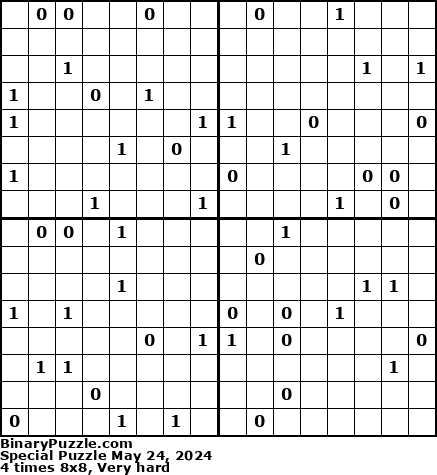 Binary Puzzle