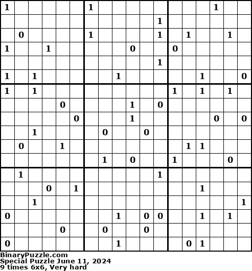 Binary Puzzle