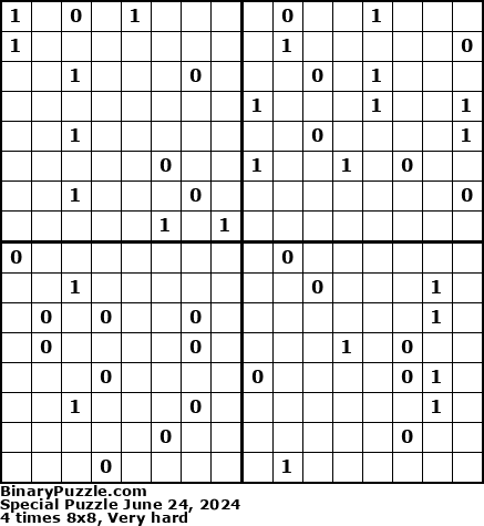 Binary Puzzle