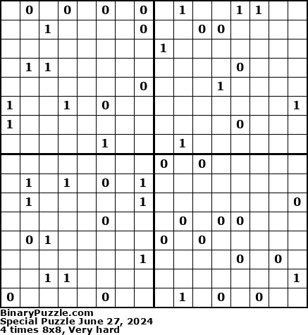 Binary Puzzle