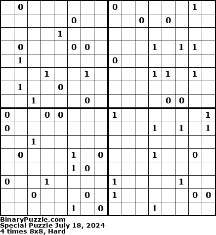 Binary Puzzle