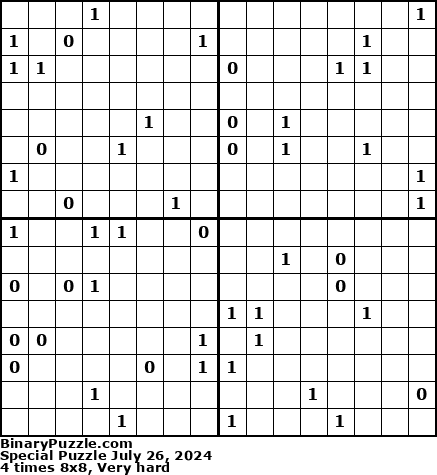 Binary Puzzle