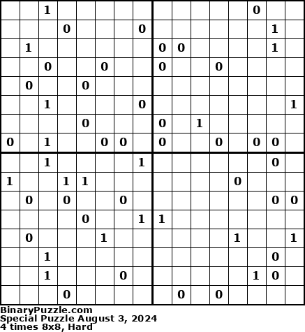 Binary Puzzle