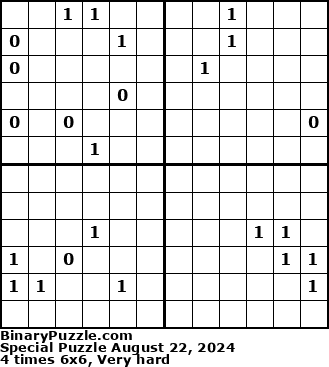 Binary Puzzle