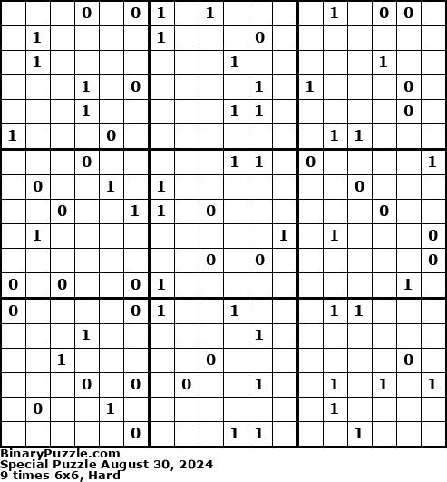 Binary Puzzle