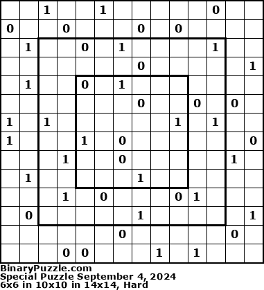 Binary Puzzle