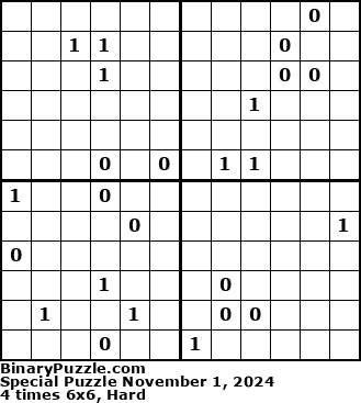 Binary Puzzle