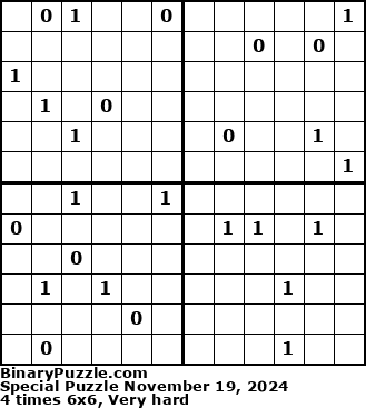 Binary Puzzle