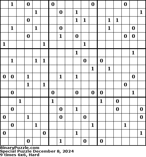 Binary Puzzle